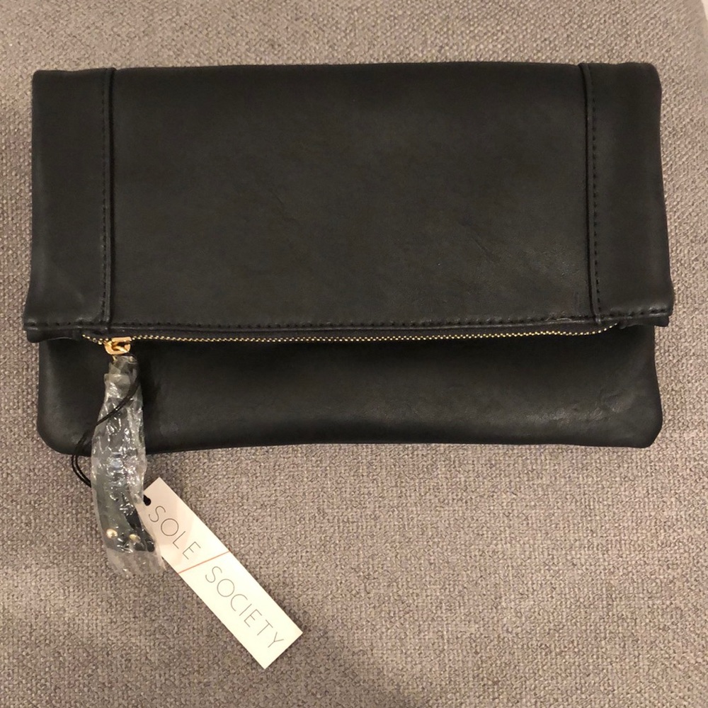 Sole Society Foldover Magnetic Clutch